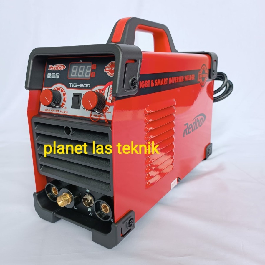 Mesin Las REDBO TIG200 mesin las gas stainless Mesin las gas argon tig MESIN LAS REDBO TIG 200 PULSE