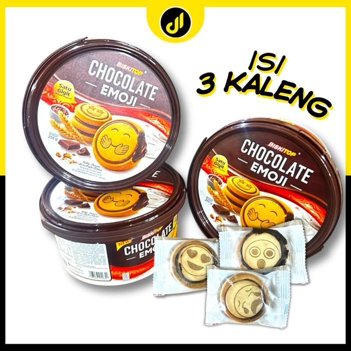 3 ember BISKITOP biskuit emoji