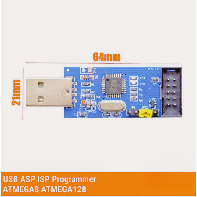 USB ASP USB ISP AVR Programmer Downloader