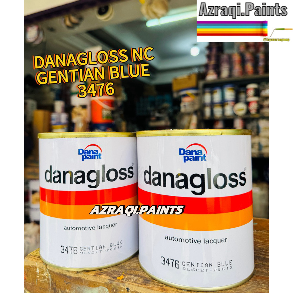 DANAGLOSS NC SOLID GENTIAN BLUE 3476 ( 1 KG ) CAT BERKWALITAS 100 % ORIGINAL