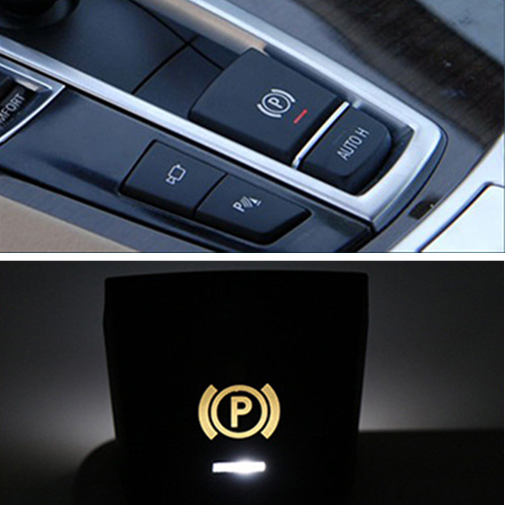 Reliable ABS Material Handbrake Swit Button for BMW 5 Series 7 Series 520 523 F10 F18 F02 Perfect Re