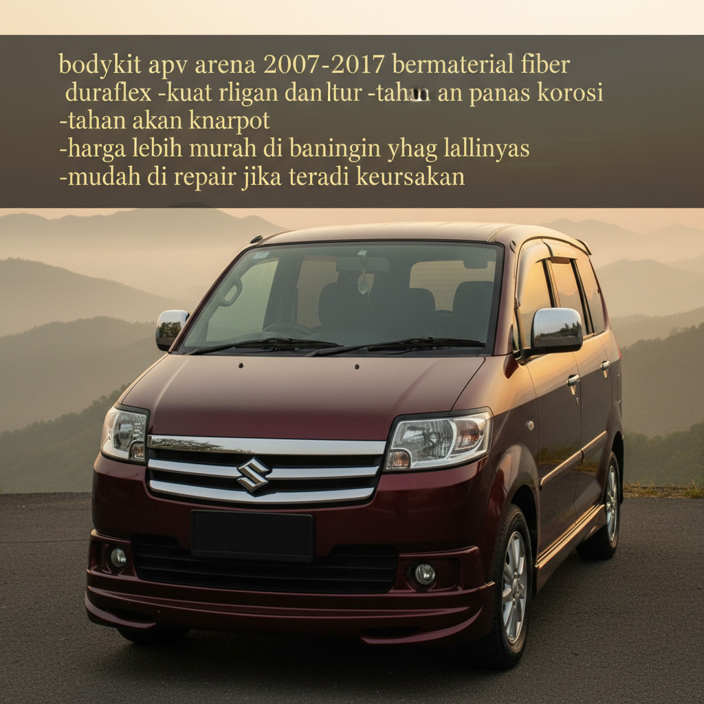 bodikit bodykit suzuki apv arena body kit apv 2007-2017 arena