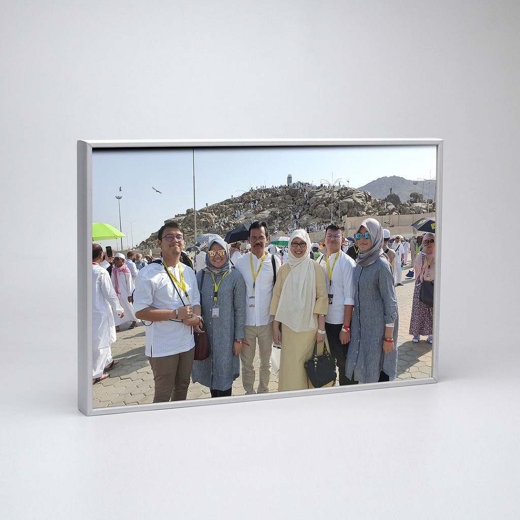 DISKON Paket Cetak Foto/Photo + Bingkai/Frame Blok 12RP Premium hasil berkualitas - JONAS