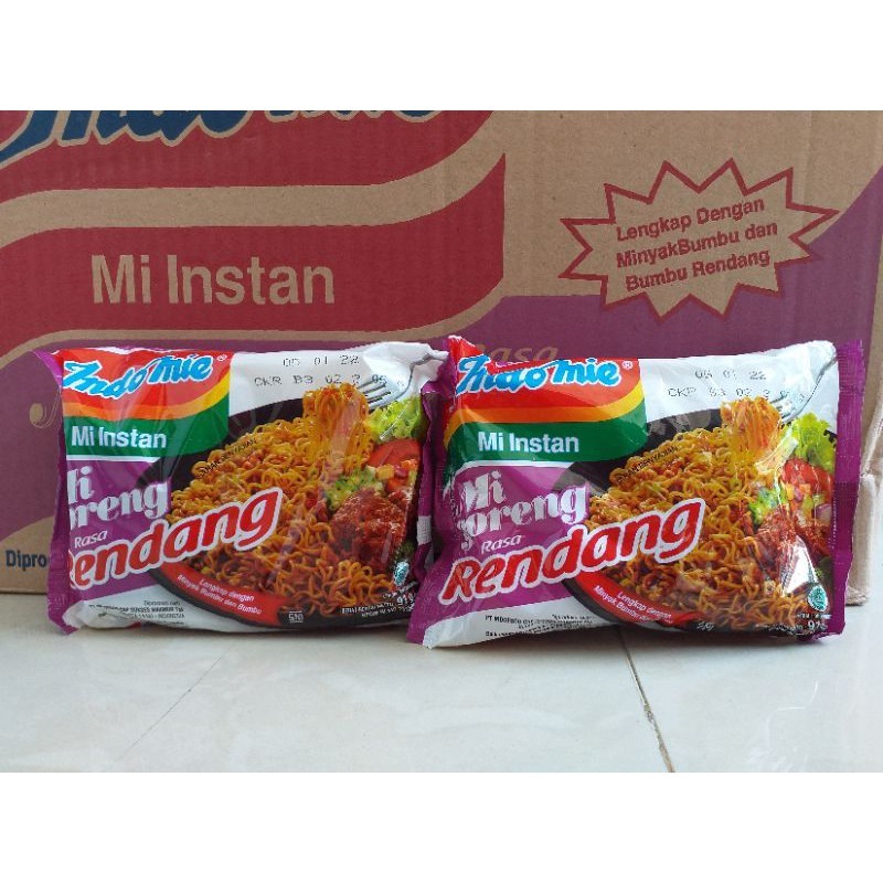 Indomie Goreng Rendang 1 Dus