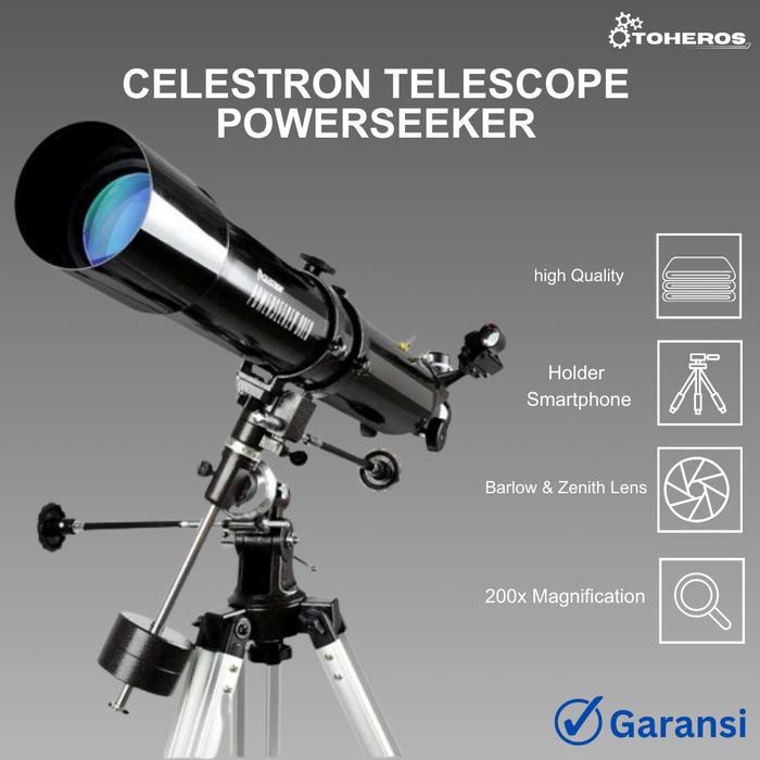 Telescope discovery Celestron Powerseeker Teropong Professional