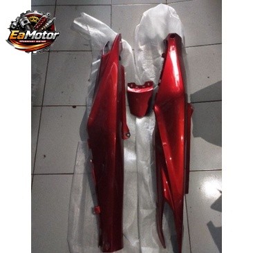 Cover Body Bodi Yamaha Jupiter Z Robot Balok Warna Merah Maroon