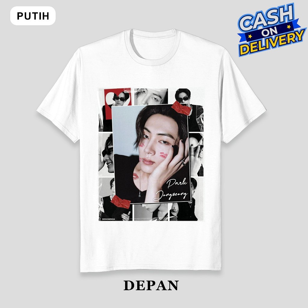 Baju Kaos Tshirt En Initial " JAY V2 " Sunghoon Sunoo Jungwon Niki Heeseung Jake ENHYPEN Kaos Wanita