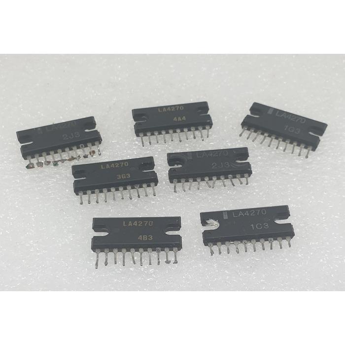 IC LA4270 LA 4270 6 W Dual-channel Power Amplifier BERKUWALITAS...