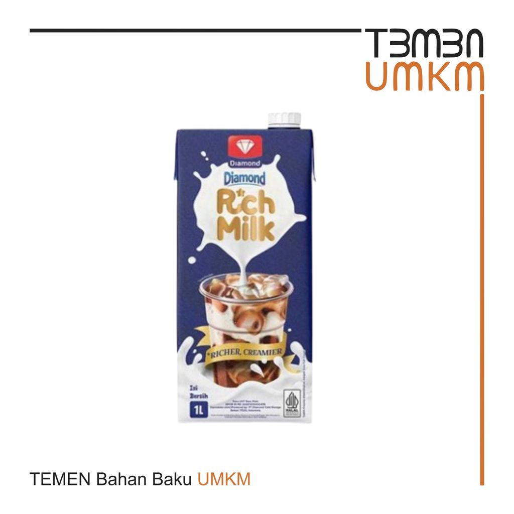 DIAMOND UHT RICH MILK – Susu UHT Premium dengan Rasa Lebih Creamy & Kaya Nutrisi