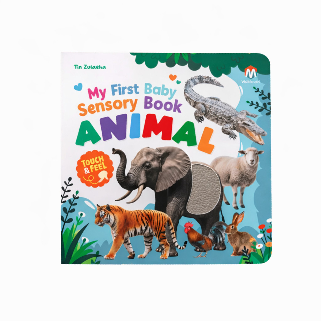 ZIyadbooks My First Baby Sensory Book Animal
