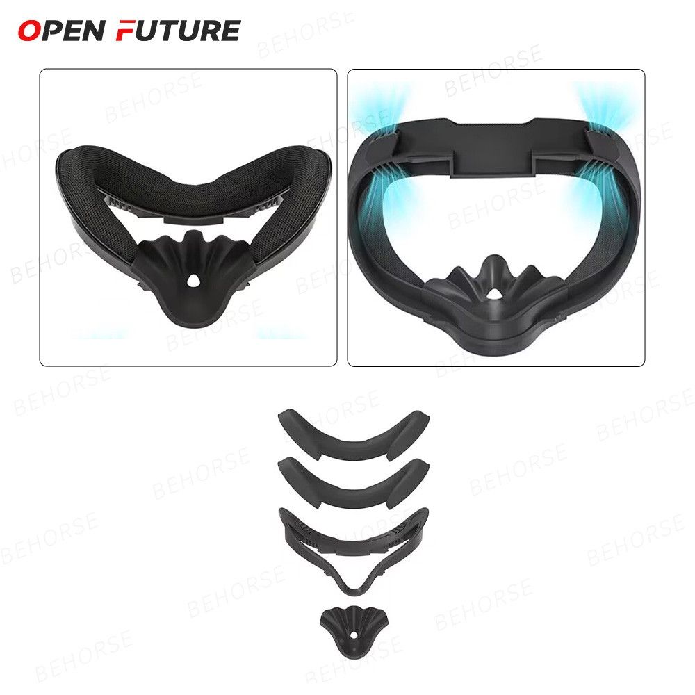 for Oculus Quest 2 Facial Interface Holder Sweatproof Replaceable Face Mask Cover Nose Pad For Oculu