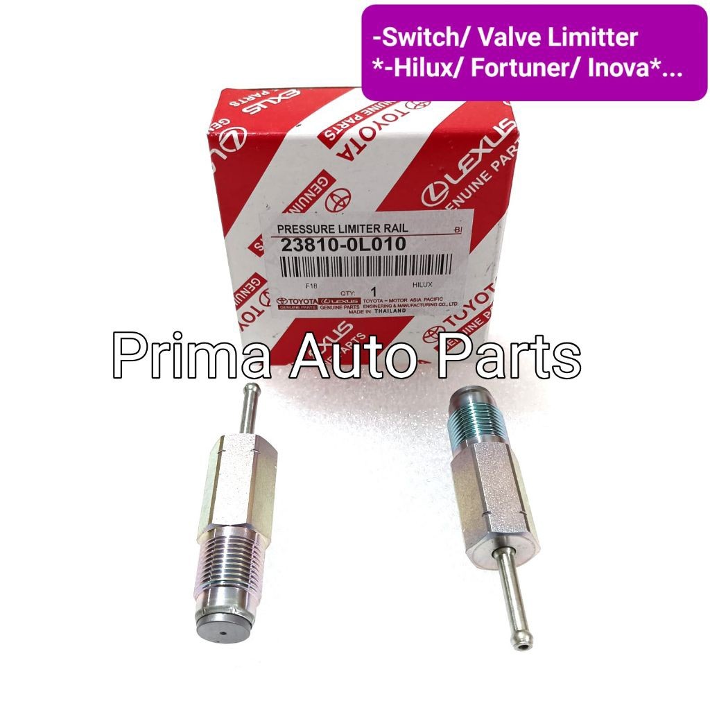 Switch Valve Limiter Hilux Fortuner Inova