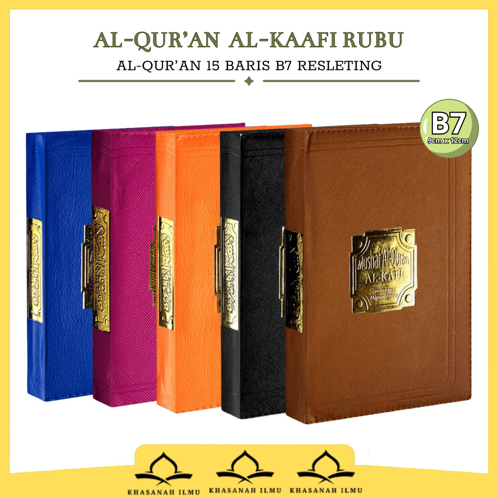 Al Quran Al Kaafi Rubu Resleting Tidak Terjemah Alquran Saku Resleting Kecil Penerbit Diponegoro