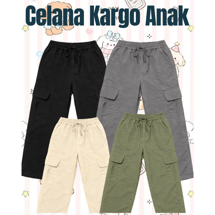 celana cargo anak junior/celana cargo biker,s anak tanggung
