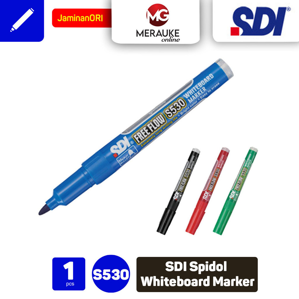SDI Spidol Whiteboard Marker S530
