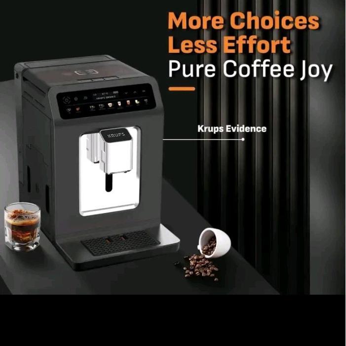 PROMO SPESIAL RAMADHAN [NEW] Krups Evidence Full  Auto Coffee Machine - Mesin Kopi Otomatis Krups Ev