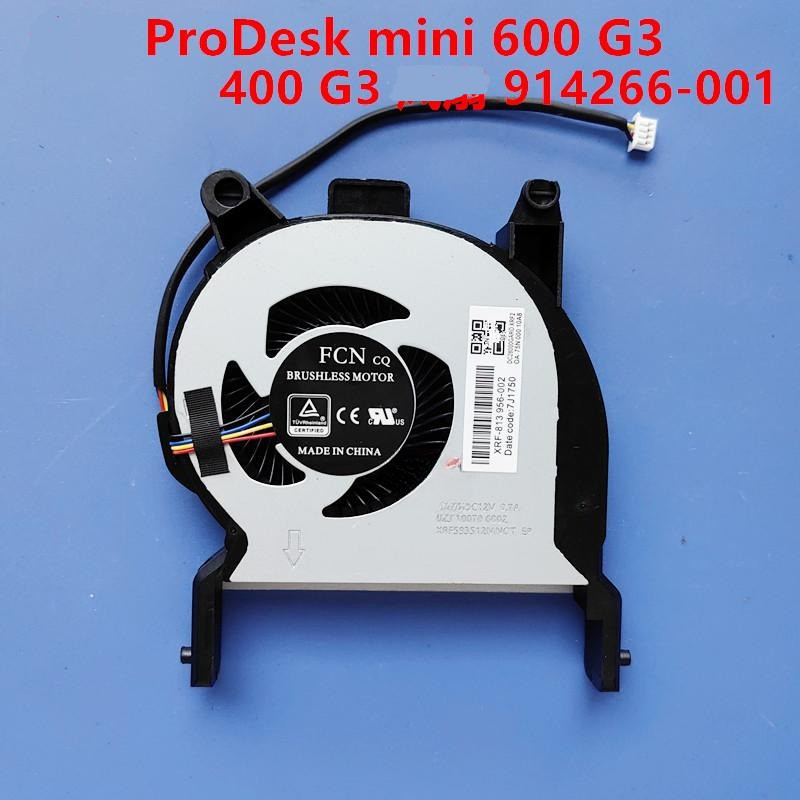 New HP/HP Prodesk Mini 600 G3 400 G3 Fan 914266-001