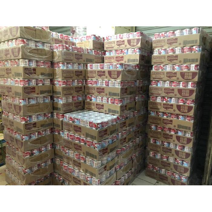 Promo 1 Dus Isi 48 Kaleng Susu Carnation 370 Gram - Carnation 370gr