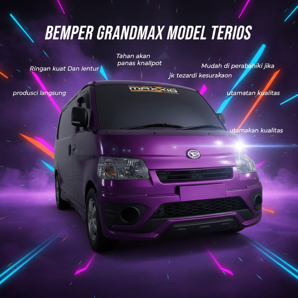 bodikit BODYKIT GRANDMAX BODY KIT GRANDMAX BUMPER/BUMPER GRANDMAX 2009-2025