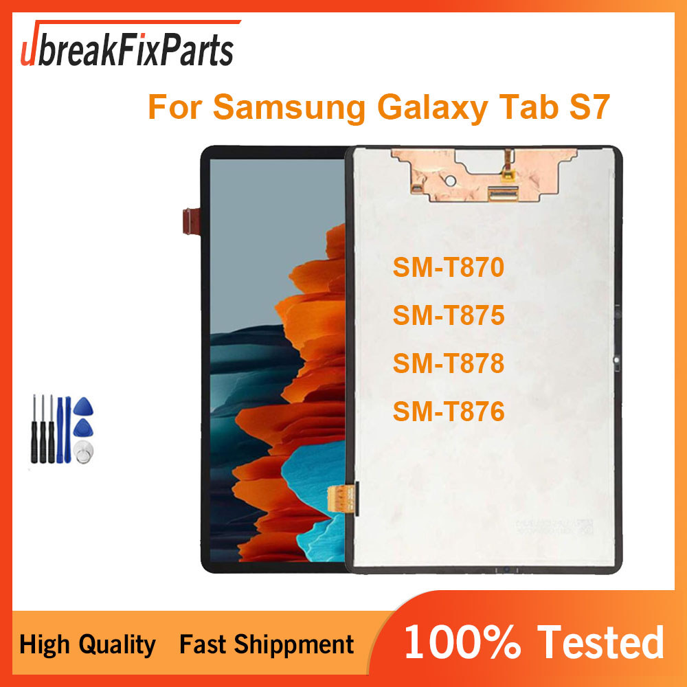 LCD Screen For Samsung Galaxy Tab S7 SM-T870 SM-T875 SM-T876B T870 T876 T875 T878 LCD Display Tou Sc