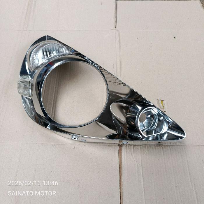 2443R Refeflektor Reflektor chrome headlamp lampu sen senja depan kanan R Honda Jazz gd3 old lama as