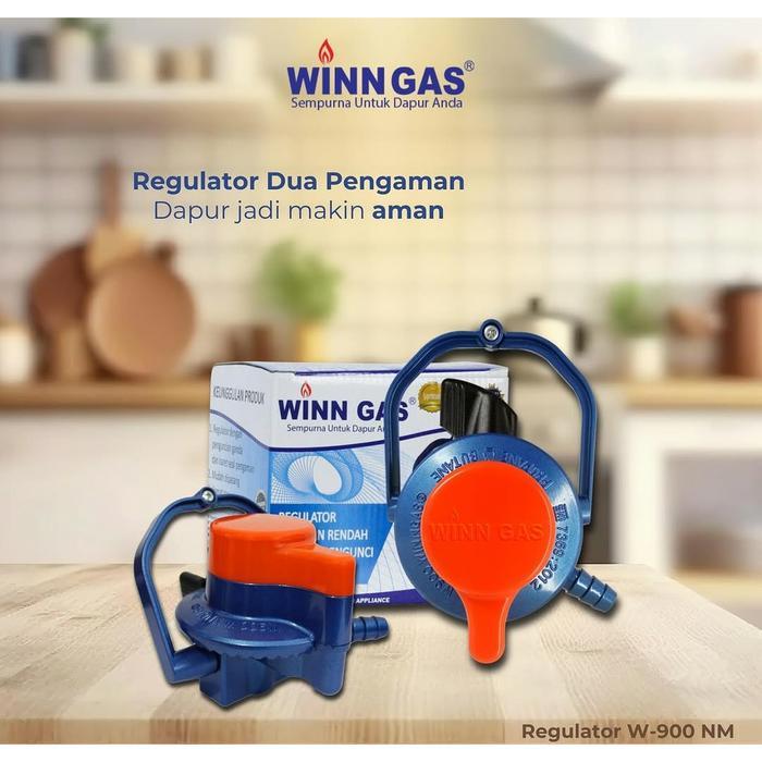Regulator Kompor Gas W900M Winn Gas / Regulator W900M Winn Gas / Kepala Gas W 900 M Winn Gas / Regul