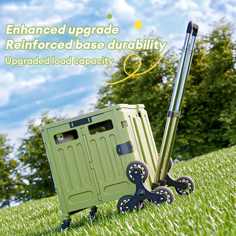 Troli Lipat Trolley Pet Stroller Troli Koper Keranjang Lipat Koper Lipat koper Belanja