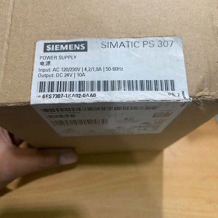 POWER SUPPLAY SIEMENS 6ES7307-1KA02-0AA0 SIEMENS S7-300 24V 10A PS307