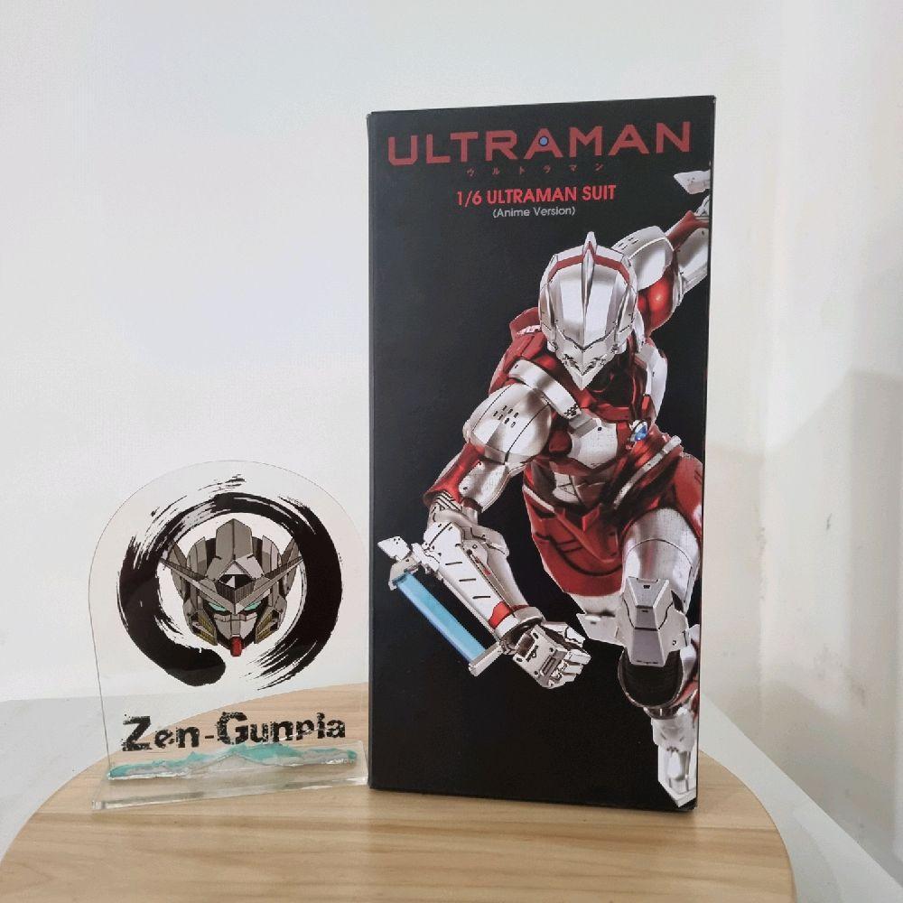 Threezero 1/6 Ultraman Ace Suit Anime Version Diecast Figure Netflix