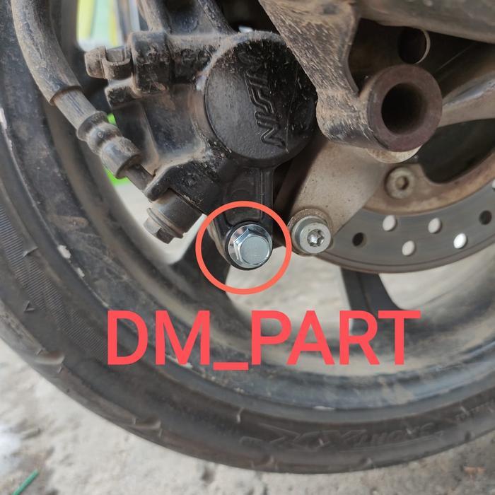 Baut kaliper cakram belakang 8 PCX ADV 150 PCX Hybrid VARIO 160