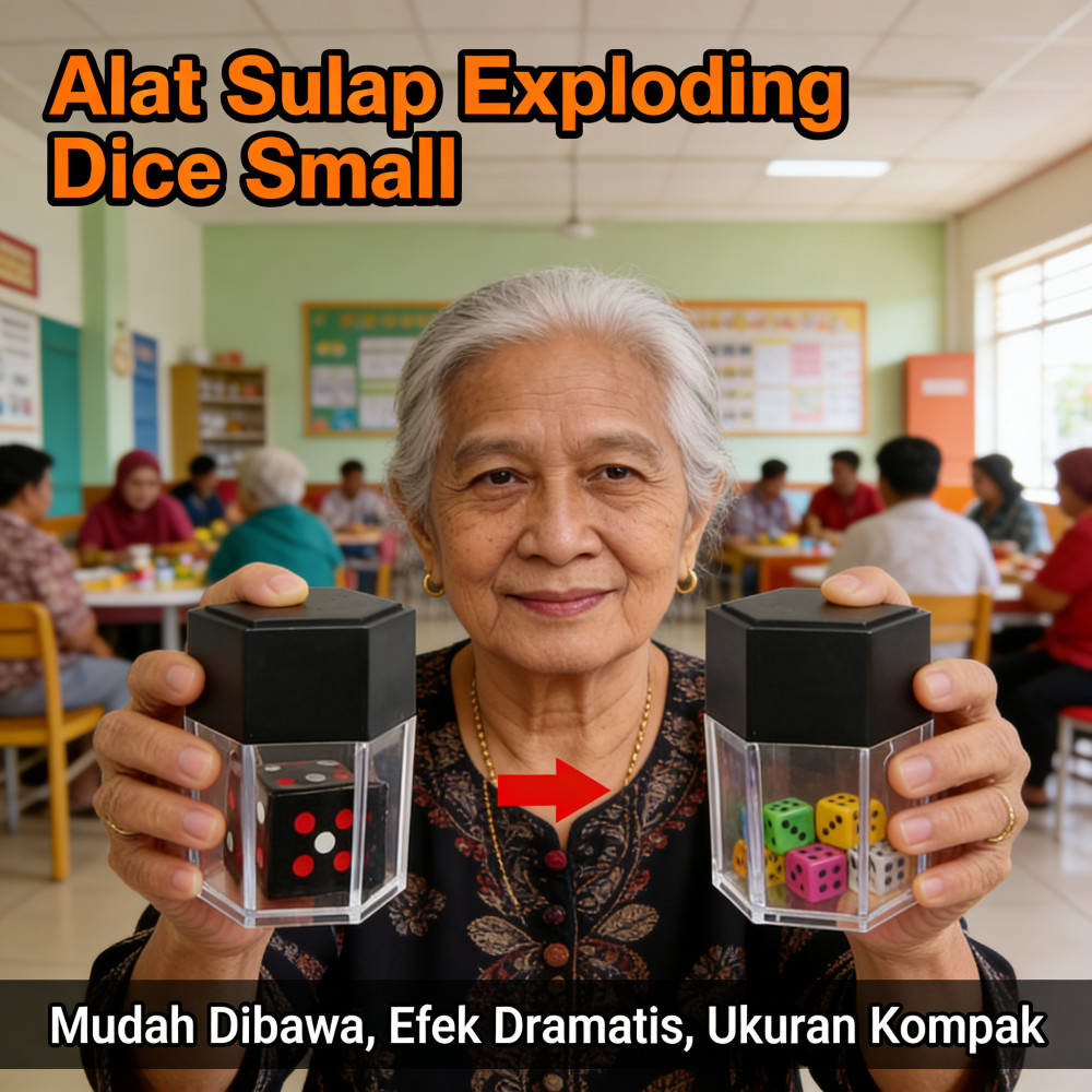 Shop Dadu Buyar - Magic Shop - Exploding Dice - Boom Dice - Sulap Dadu - Alat Sulap