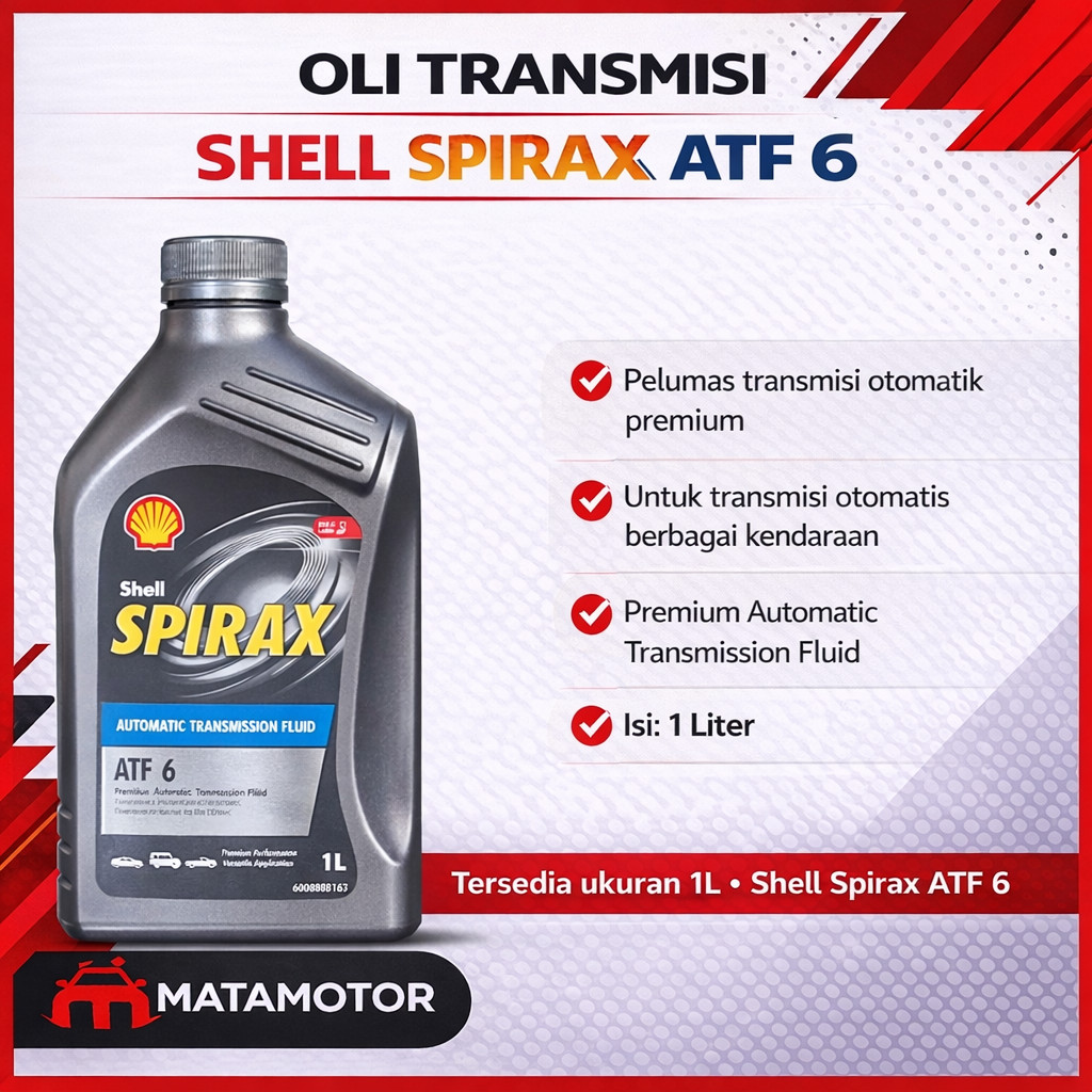 OLI TRANSMISI MATIC SHELL SPIRAX ATF S6