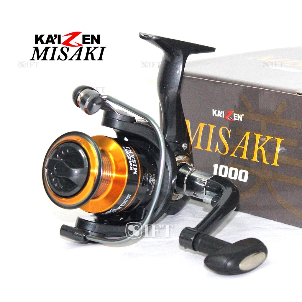 Reel KAIZEN MISAKI | 1000 sd 8000 | Kolam Sungai Laut | IFT PANCING