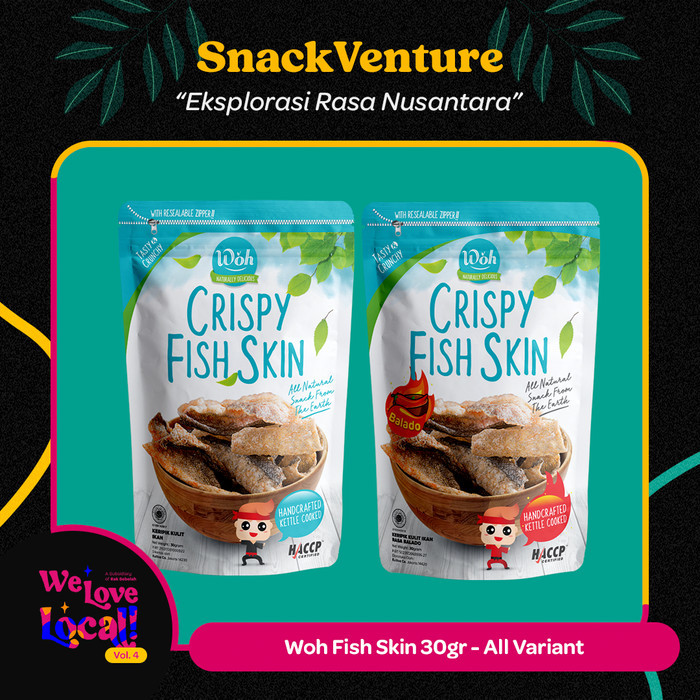 Fish Skin Crispy Woh 30gr