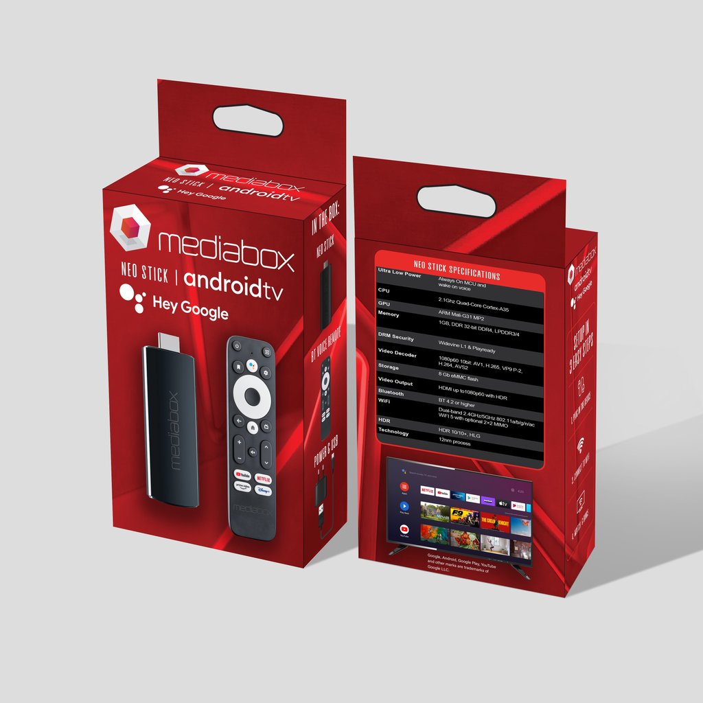 TV Stick 4K Android TV 11 smart TV box With S905Y4 1GB RAM 8GB ROM WiFi 21G5G HDR 10+ Mea Player