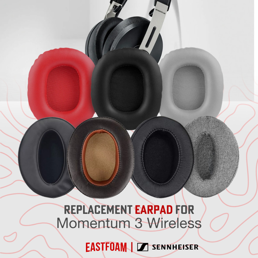 Earpad Earcup Ear cushion Sennheiser Momentum 3 Wireless Busa Foam Pad Bantalan