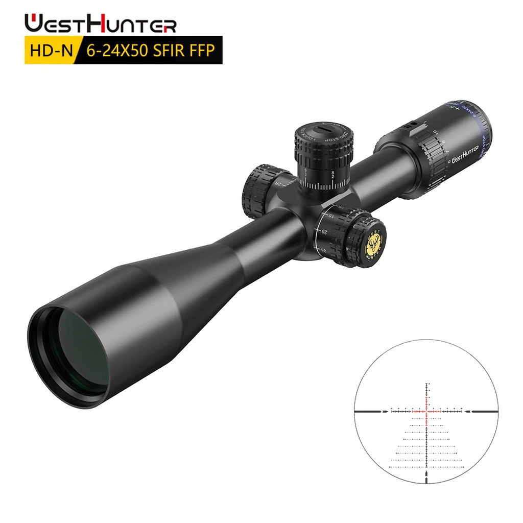 Teleskop Westhunter HD-N 6-24x50 SFIR FFP Zero Stop Telescope HDN 6-24x50SFIR FFP Zero Stop