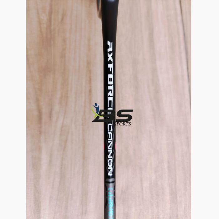 RAKET BADMINTON LINING AXFORCE CANNON 4U/5U6U - BLACK 5U, PAKET LENGKAP