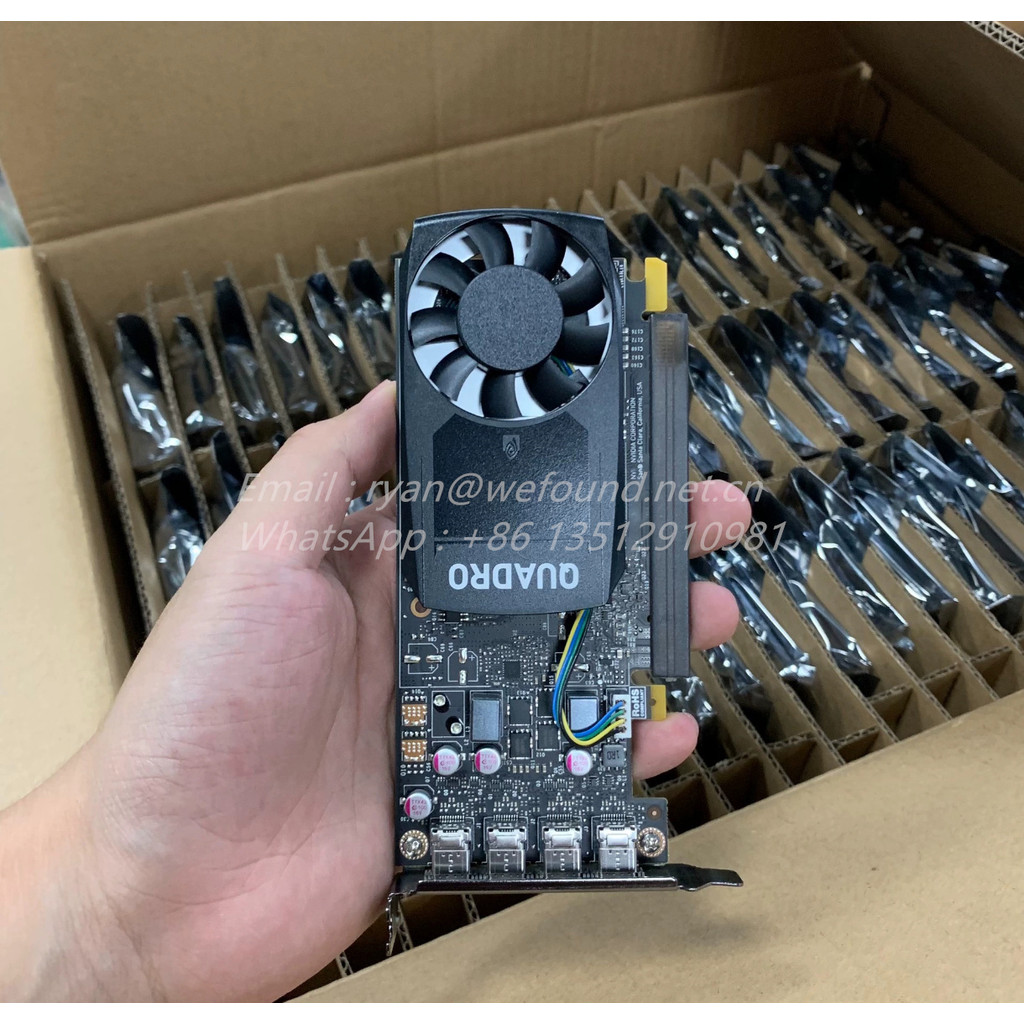 GPU for Quadro P1000 4GB PC Graphics Card