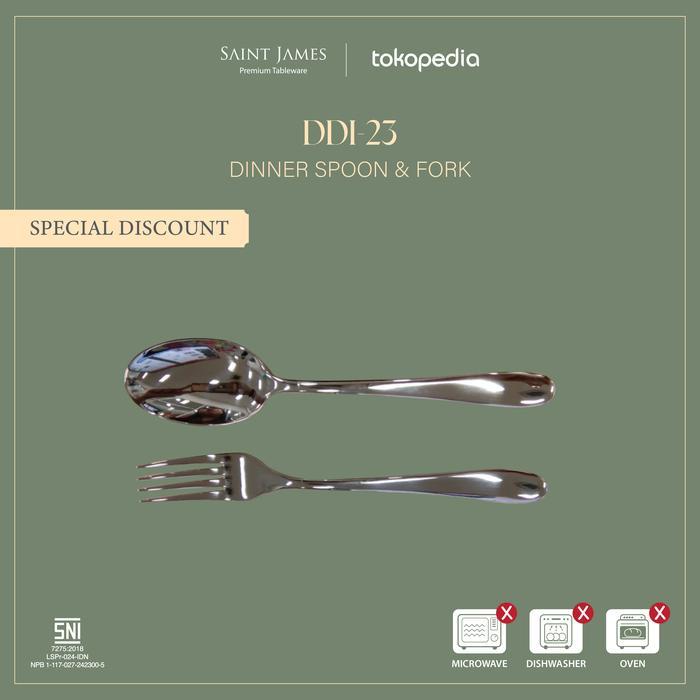Saint James Dinner Spoon & Fork Set DDI-23
