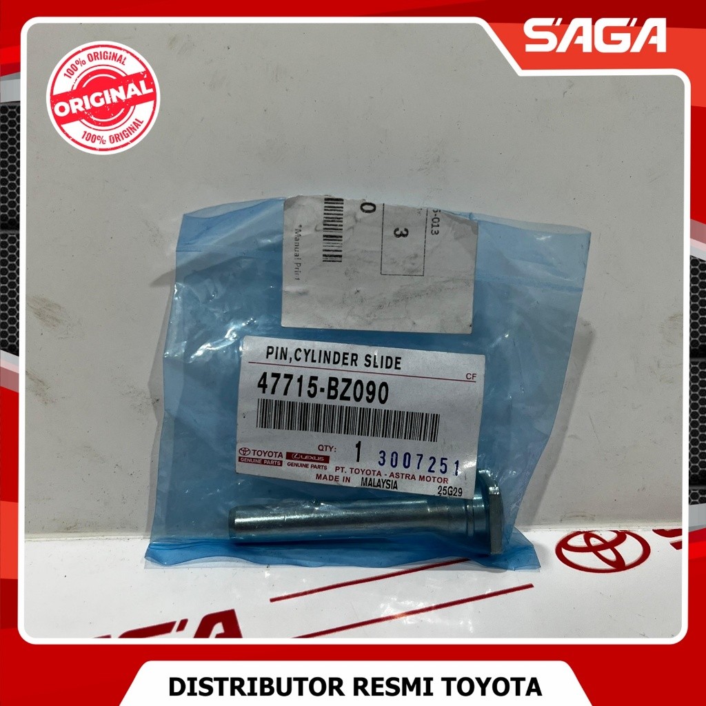 SAGA | Baut Pen Pin Kaliper Rem Avanza Xenia 2012 Original 47715-BZ090