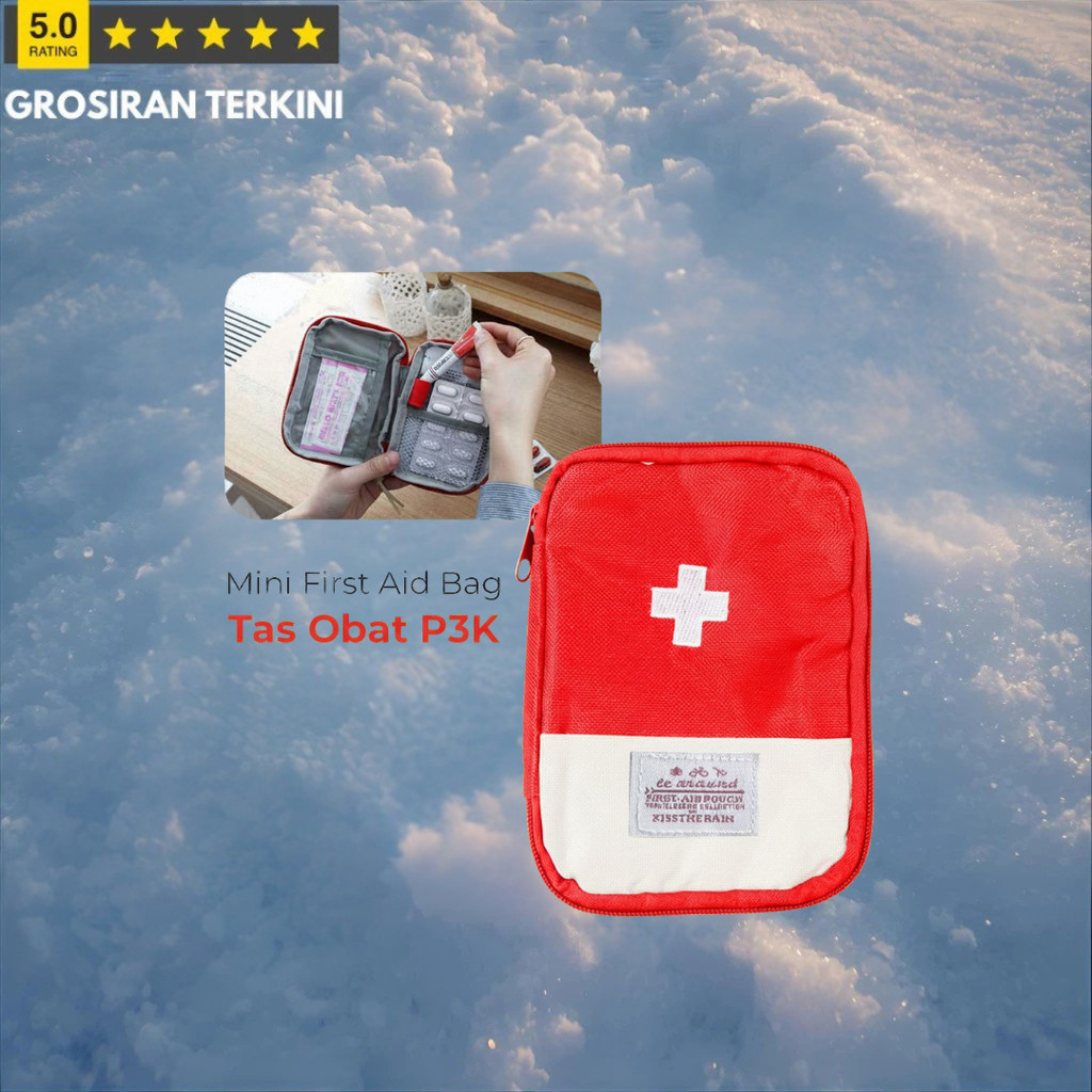 Tas Medis Mini Kantor - Kotak P3K Meja Kerja Praktis
