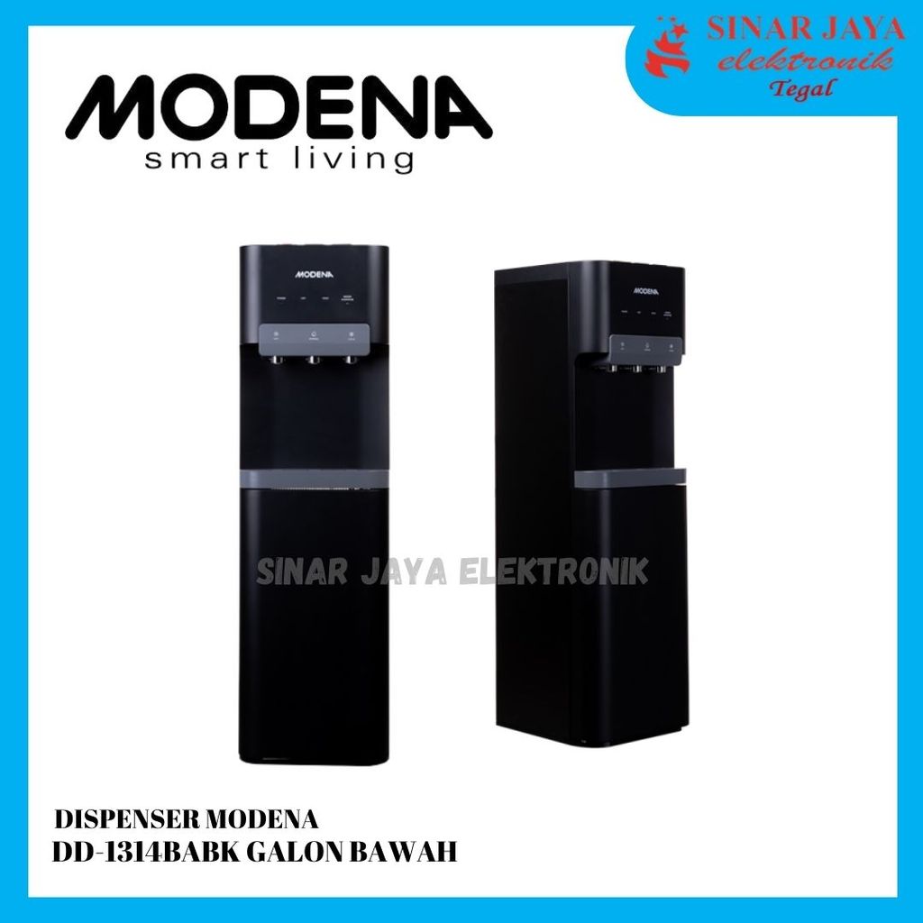 DISPENSER AIR MODENA DD-1314BABK GALON BAWAH LOW WATT