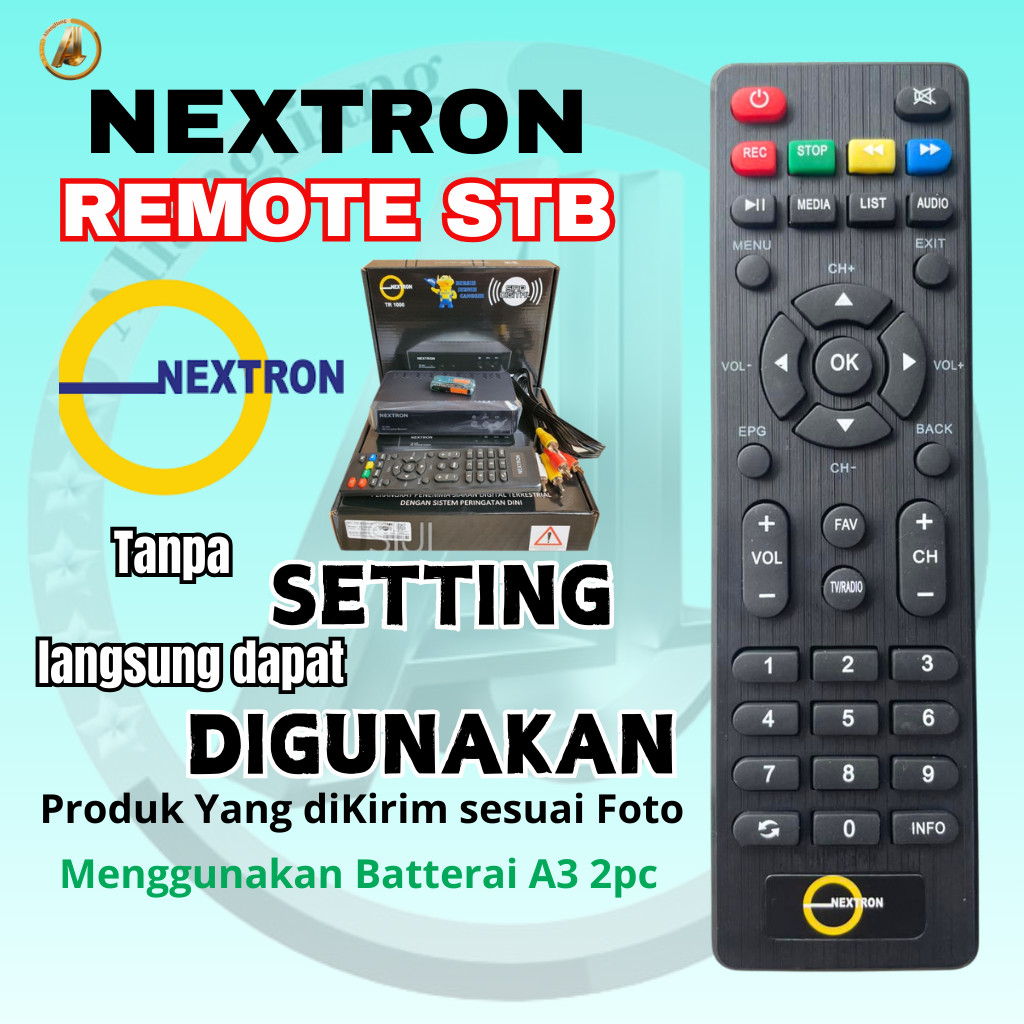REMOTE REMOT SET TOP BOX/STB NEXTRON TR1000/SHARP