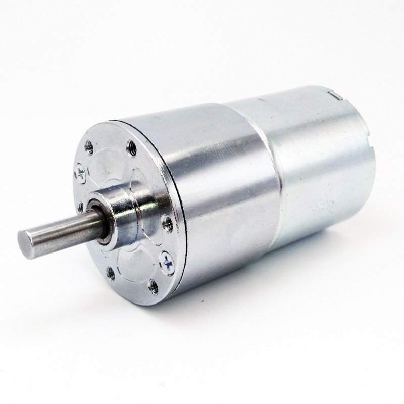 Motor DC Gearbox 24V ZGA37RG 12V 5RPM 10RPM 15RPM 20RPM 30RPM 50RPM 100RPM hingga 1000RPM 37MM