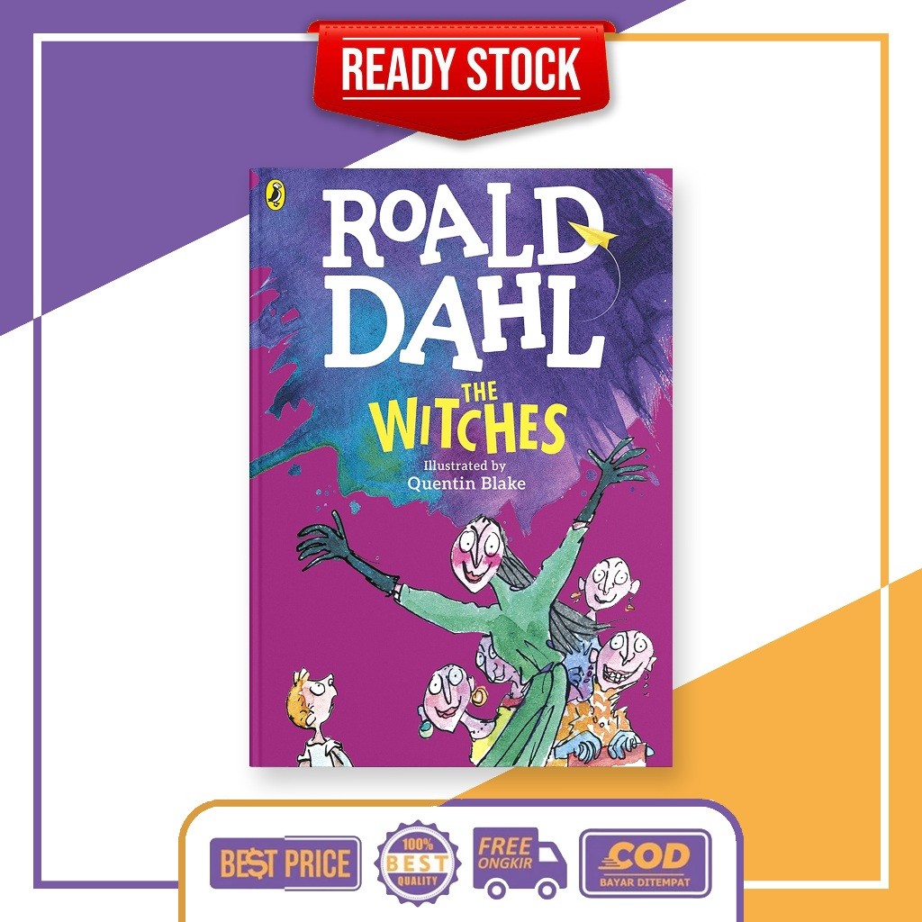(English) The Witches by Roald Dahl