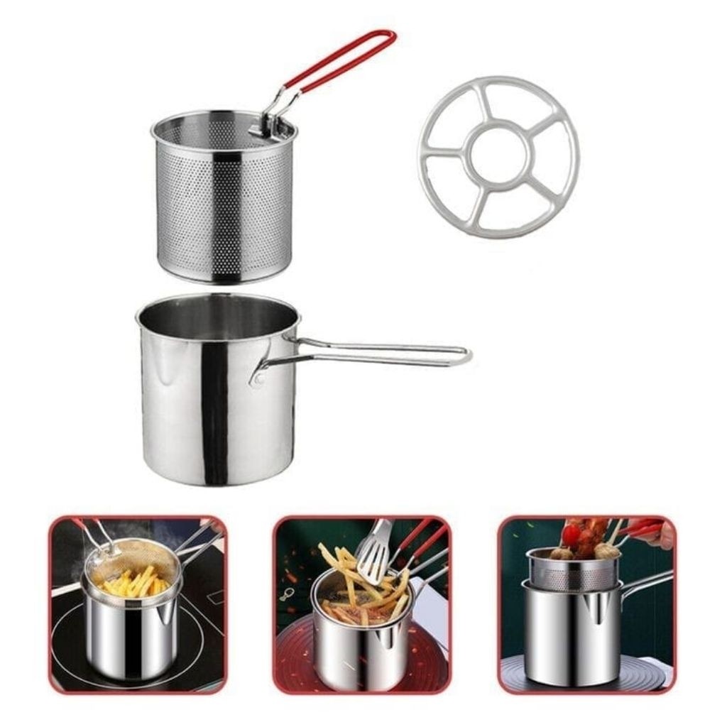 PANCI KENTANG 3 IN1 PANCI MIE KUKUS REBUS GORENG / PANCI PENGGORENG KENTANG / PANCI MIE ANEKA CRISPY