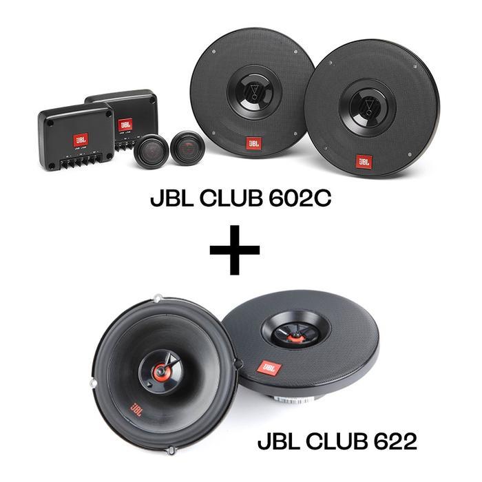 Speaker JBL Paket CLUB SERIES 1 Speaker Audio Mobil Original