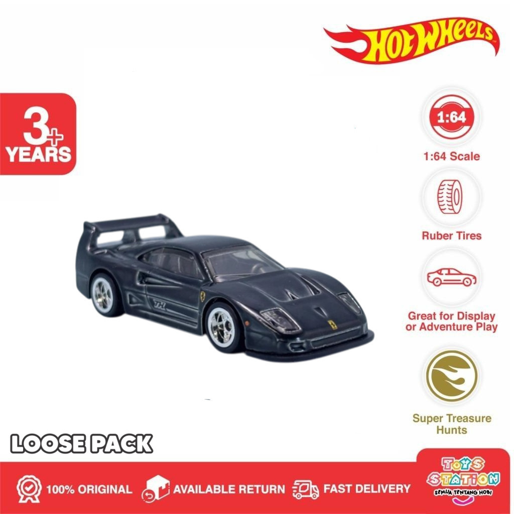 Hot Wheels Super Treasure Hunt Ferrari F40 Competizione THS Loose Pack