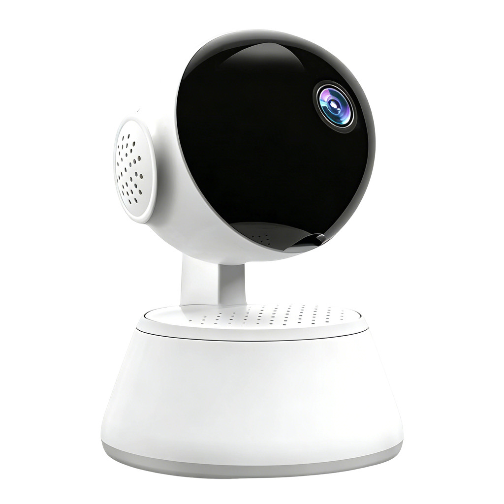 Kamera CCTV 24 Jam Malam Jelas Audio Dua Arah Mudah Dipasang WiFi 360 Derajat HD Pantau Dalam Rumah